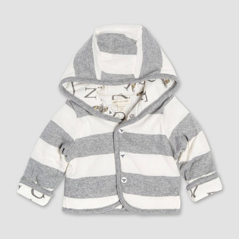 Baby Girls' Solid Faux Fur Jacket - Cat & Jack™ Off-White Newborn