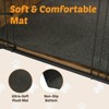 Aukfa 44 in Multi-Functional Dog Kennel Furniture - Heavy Duty Wooden Crate & End Table with Dual Doors, Adjustable Feet, Rustic Brow - 4 of 4