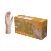 Ammex GPX3 Latex Free Clear Vinyl Gloves Extra Large 100/Box GPX348100 - 3 of 4