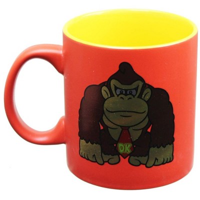 Just Funky Donkey Kong Foil Print 20oz Coffee Mug