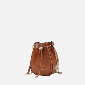 MKF Collection Cassidy Crocodile Embossed Women’s Hobo Bucket Bag by Mia K - 1 of 4