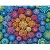 Ravensburger Radiating Rainbow Mandalas Jigsaw Puzzle - 2000pc - 3 of 3