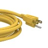 Stanley Tools CordMax Shop 3-Outlet Heavy-Duty Grounded Indoor Extension Cord, 12-Ft., Yellow, 319121 - 3 of 4