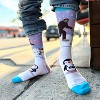 Bigfoot with Reindeer and Penguin Socks (Men's Sizes, Adult Large) from the Sock Panda - 3 of 4