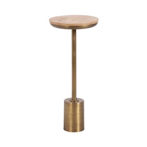 Kate and Laurel Xyler Wood and Metal Table - 1 of 4