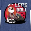 Girls' - Paw Patrol - Al Let's Roll Fitted Short Sleeve Graphic T-Shirt - 2 of 4