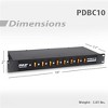 Pyle 8-Outlet Power Supply Management System with Switches - PDBC10 - 4 of 4