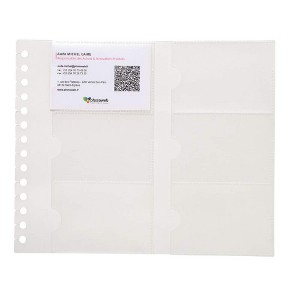 Exactive ExaCard Refill 10 Sheets of 3 Pockets Each - 8 x 6 - 1 of 2