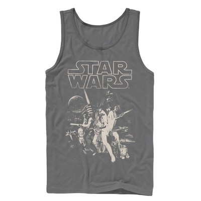 Men's Star Wars Classic Poster Tank Top : Target