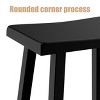 Dolonm 2-Pack Bar Stools for Counter Height 24", Recycled Resin, Anti-Slip, 300lb Capacity, Easy Assembly for Kitchen/Outdoor/Home Bar - 4 of 4