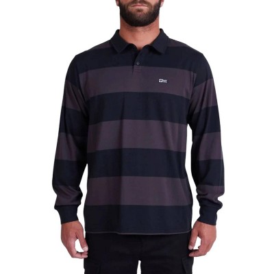 Men's Diver Down Long Sleeve Polo - Salty Crew