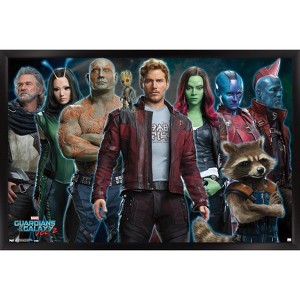 Trends International Marvel Cinematic Universe - Guardians of the Galaxy 2 - Intimidation Framed Wall Poster Prints - 1 of 4