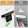 Bath Towel Bar, 21.6 Inch Towel Rack Bathroom, 304 Stainless Steel Bathroom Accessories Wall Mounted, Total Length 23.6 Inch - 4 of 4