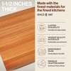 John Boos Butcher Block Kitchen Countertop, 24" x 25" x 1 1/2", Cherry - 3 of 4