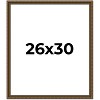 PosterPalooza | Sculpted Gold Picture Frame - UV Acrylic, Foam Board Backing, Hanging Hardware - 2 of 4