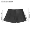 Unique Bargains Soft Faux Leather Double Side Fringe Trim for DIY Sewing - 2 of 4