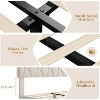 Upholstered Bed Frame with Upholstered Headboard, Heavy-Duty Platform Bed Frame with Strong Wood Slats - 3 of 4