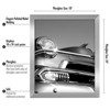 Americanflat 18x24 Poster Frame in Silver with Polished Plexiglass-Horizontal and Vertical Formats with Included Hanging Hardware - 2 of 4