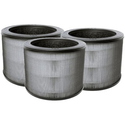 Nispira True HEPA Replacement Filter Compatible with Winix A230 and A231 Air Purifier Part 1712-0100-00 Filter O, 3 Packs