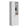 NicBex Storage Buffet Cabinet 67" Modern Freestanding Kitchen Pantry Sideboard Cabinet with 2 Doors and 5-tier Storage Shelve - 3 of 4