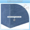 Unique Bargains Non Slip Scratch Resistant Soft Armchair Slipcovers with Twist Pins - 3 of 4