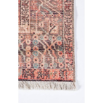 Helena Multi-Color Cotton and Polyester Rectangular Rug