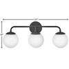 Lark Julep 3 - Light Vanity in  Black - 4 of 4
