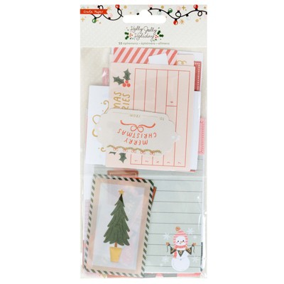 Crate Paper Holly Jolly Ephemera-Journaling