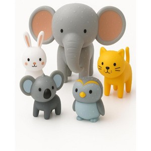 3-Pack Mold-Free Bath Boats, No-Hole Floating Ship Toys for Bathtub and Pool Play - 1 of 4