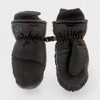 Canada Weather Gear Kid's Ski Mittens (4-6 Years) - Warm Winter Mittens - Insulated and Waterproof Gloves for Cold Weather (Black) - 3 of 4