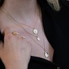 sanctuaire Saint Christopher Medallion Coin Necklace Gold - 2 of 3