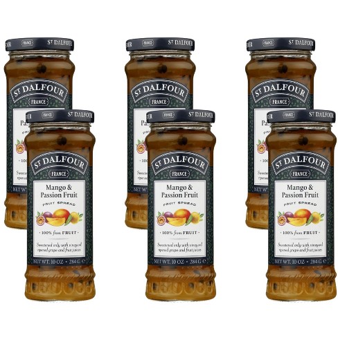 St Dalfour Mango & Passion Fruit Fruit Spread - Case of 6/10 oz - image 1 of 4