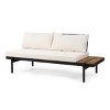 Outdoor Sectional Sofa Set, Sofa Set with Cushions and Pillows, 5 Seater Sofa with Table, Sofa with Iron Frame and PE Cushions-Coolbibila - 3 of 4
