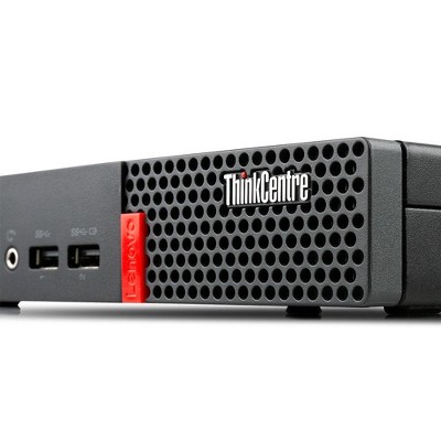 Refurbished: Lenovo Thinkcentre M910Q Desktop Intel i5 2.5GHz 8GB 256GB SSD Linux OS - Manufacturer Refurbished