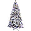 NicBex 7.5ft Prelit Snow Flocked Artificial Christmas Tree with 1523 Branch Tips and 400 Dual Color Lights for Indoor - 4 of 4