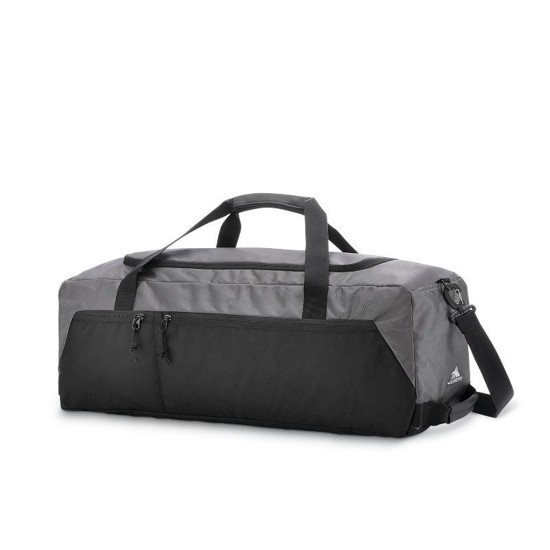 High Sierra 60L Essential Duffel Bag - Mercury/Black, 2 of 5