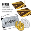 NCAA Wyoming Cowboys Horseshoe Bag Toss Game Set - 3 of 4