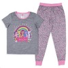 My Little Pony: A New Generation Girls' Sunny Starscout Friends Pajama Set Grey - 2 of 4