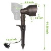 Low Voltage LED Landscape Spot Light Kits, 10W 390LM, 4 Pack, Driver & Cable NOT Included - 4 of 4