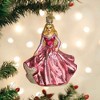 Old World Christmas 4.5 Inch Princess Fairy Tale Pink Dress Tree Ornaments - 2 of 3