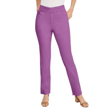 Gilbins Animal & Denim Print Capri Jeggings 3 Pairs (Purple) at   Women's Clothing store