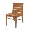 Scott Living Echo Outdoor Dining Chair Solid Acacia Wood, Set of 2 - 4 of 4