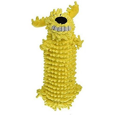 Multipet Loofa Water Bottle Buddy Dog Toy, Colors may vary for Small, Medium, and Large Breeds