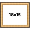 PosterPalooza | Traditional Gold Picture Frame - UV Acrylic, Backing Board, Hanging Hardware Included - 2 of 4