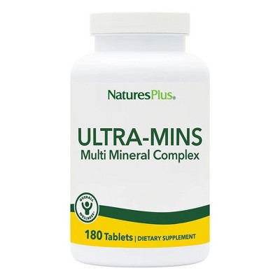 Ultra Mins by Nature's Plus  -  180 Tablet