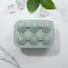 Unique Bargains Ice Tray 6-Cavity Diamond Ice Mould Irregular Hand Wash Only Silicone 6.69"x4.53"x2.13" 1 Pc - 2 of 3