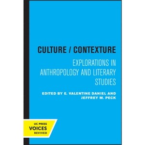 Culture/Contexture - by E Valentine Daniel & Jeffrey M Peck - 1 of 1