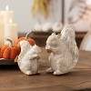 Etched Squirrel with Acorn Figurine (Set of 2) - 2 of 4