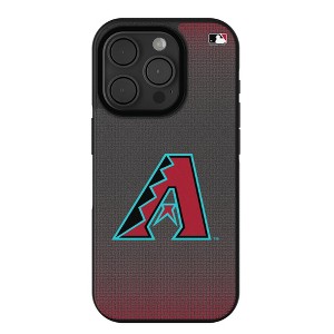 MLB National League Teams Linen Bump Cell Phone Case for Apple iPhone - 1 of 4
