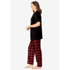 Dreams & Co. Graphic Tee PJ Set - 4 of 4